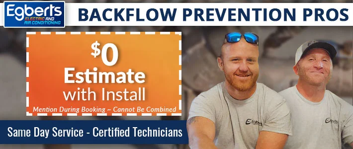 central florida BAckflow Prevention Egberts Plumbing